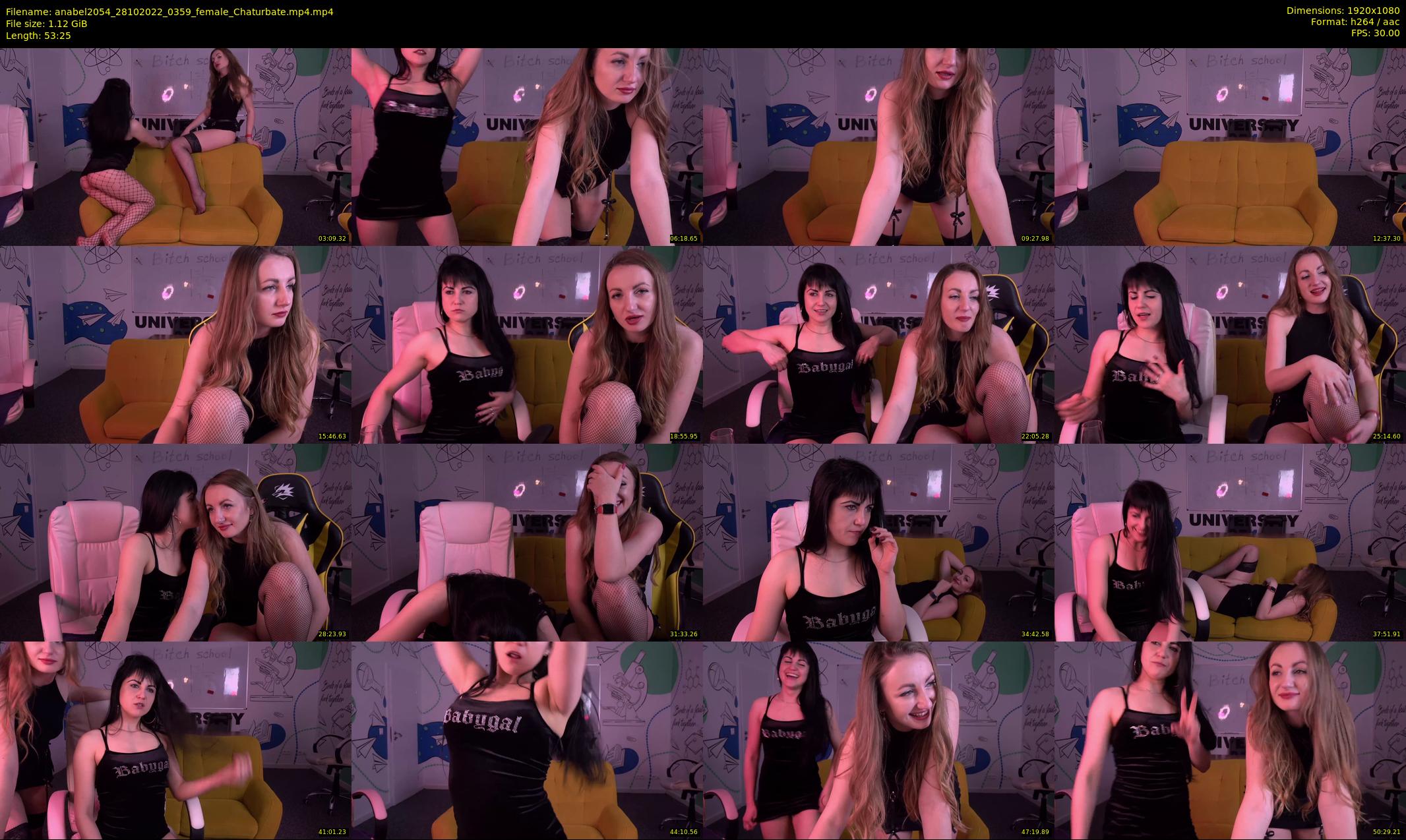 anabel2054 — 54 minute Chaturbate female cam show recording, 1080p, Oct 28, 2022