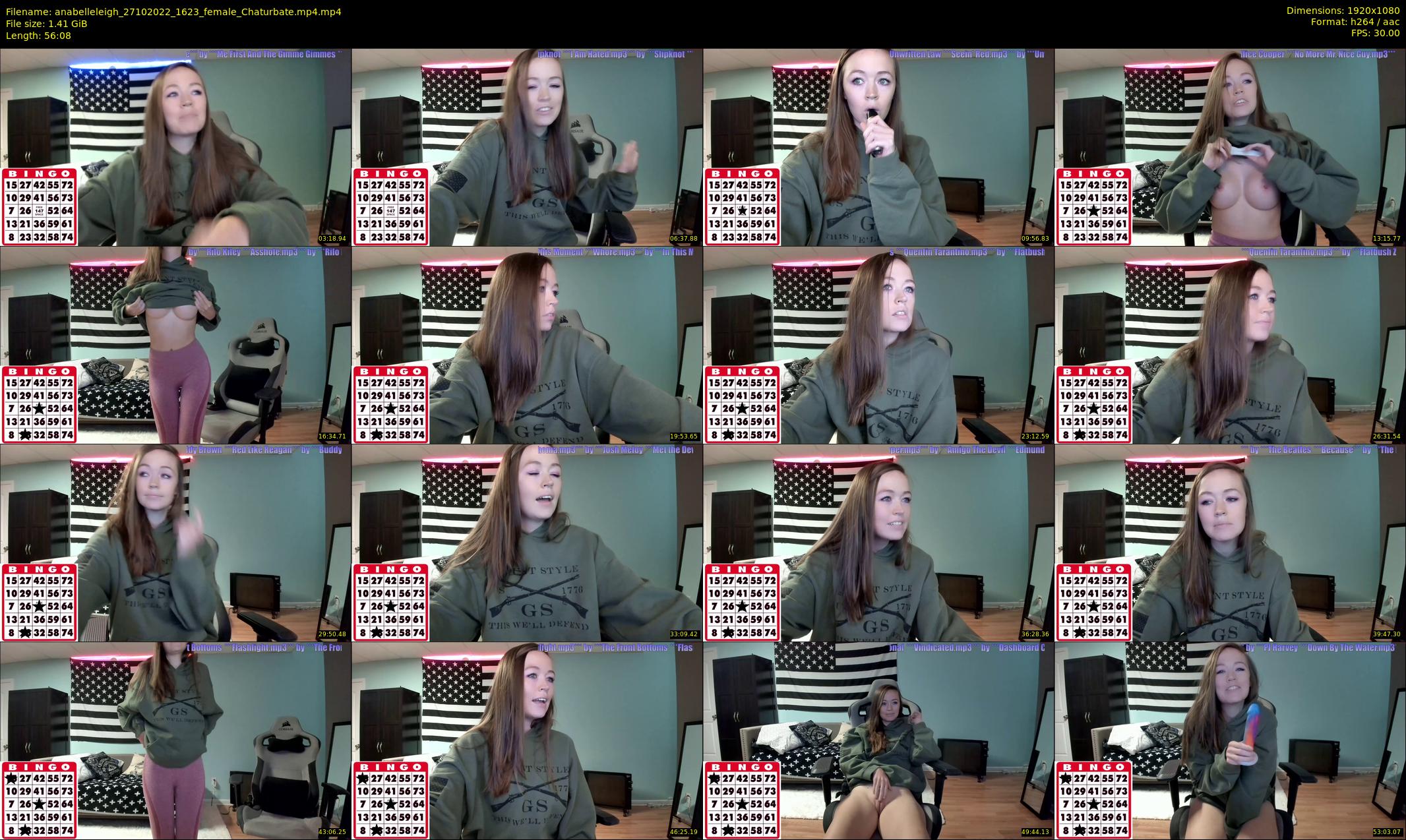 anabelleleigh — 57 minute Chaturbate female cam show recording, 1080p, Oct 27, 2022
