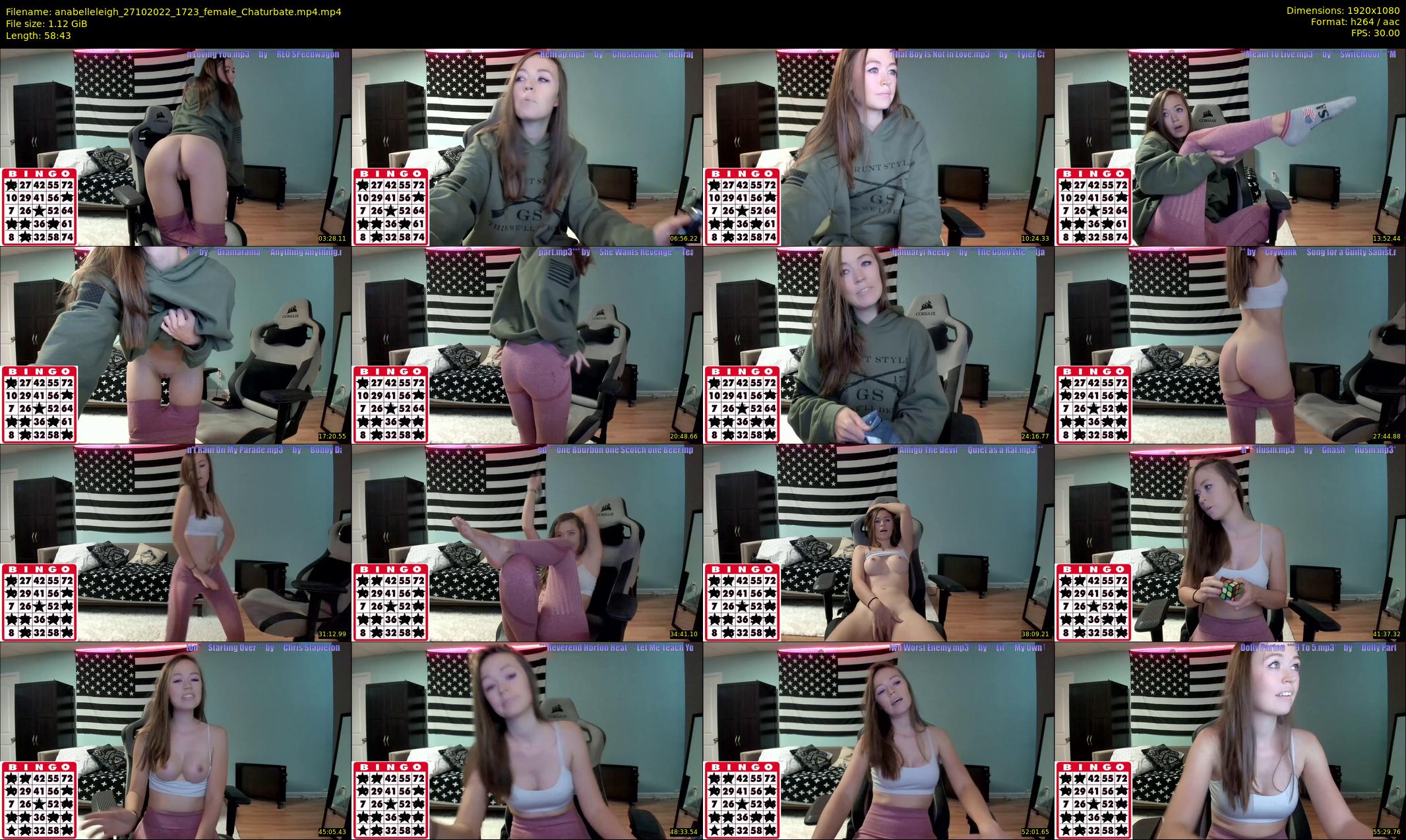 anabelleleigh — 59 minute Chaturbate female cam show recording, 1080p, Oct 27, 2022