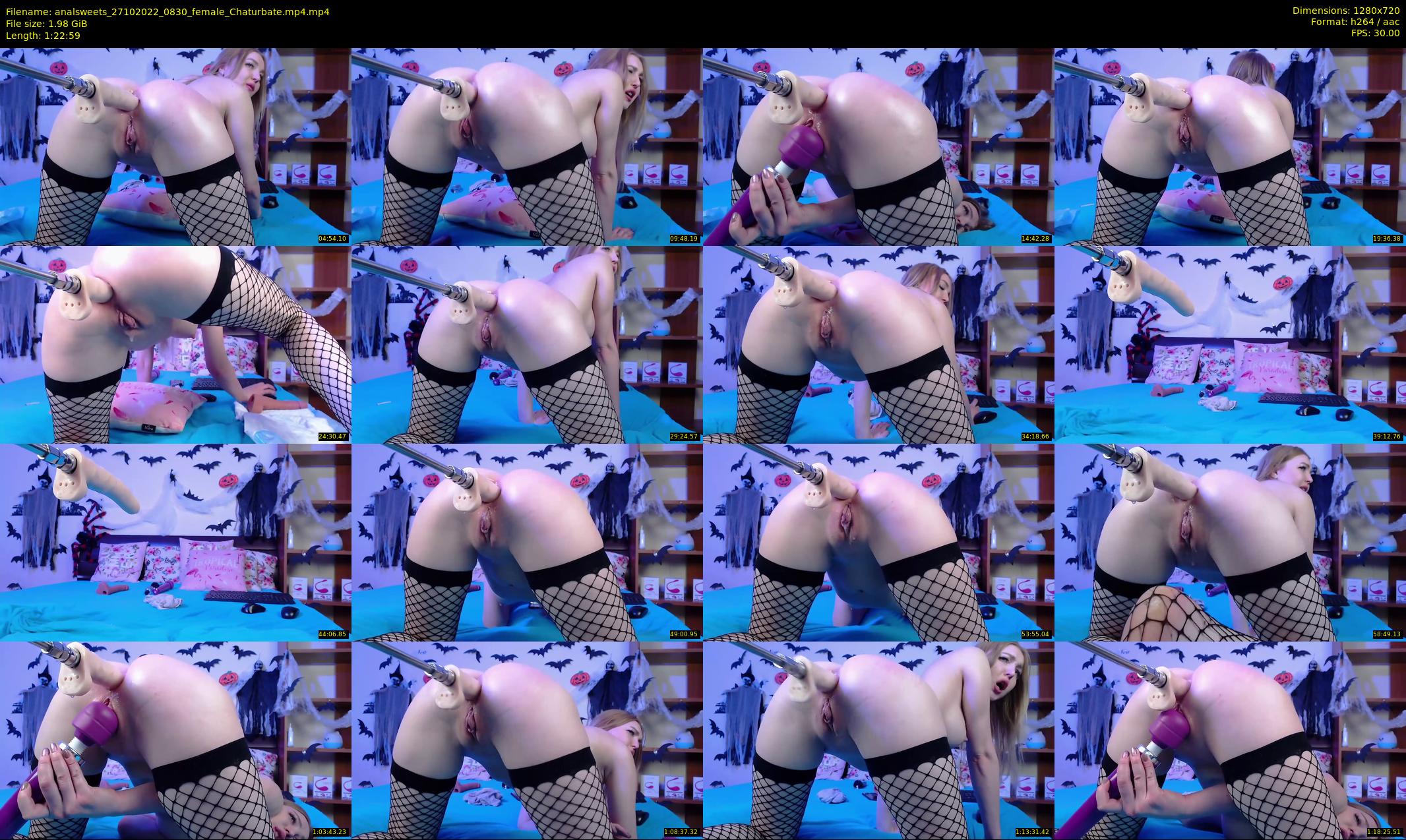 analsweets — 83 minute Chaturbate couple cam show recording, 720p, Oct 27, 2022