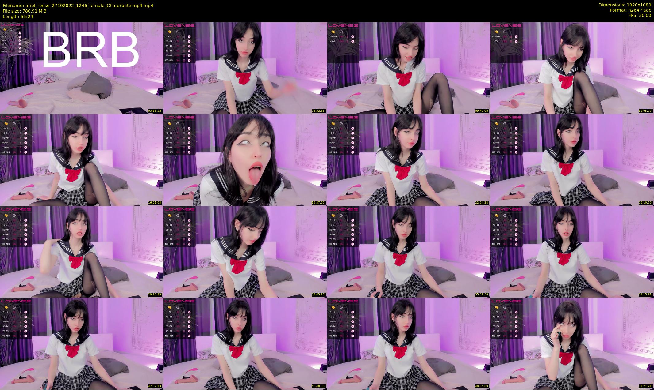 ariel_rouse — 56 minute Chaturbate female cam show recording, 1080p, Oct 27, 2022