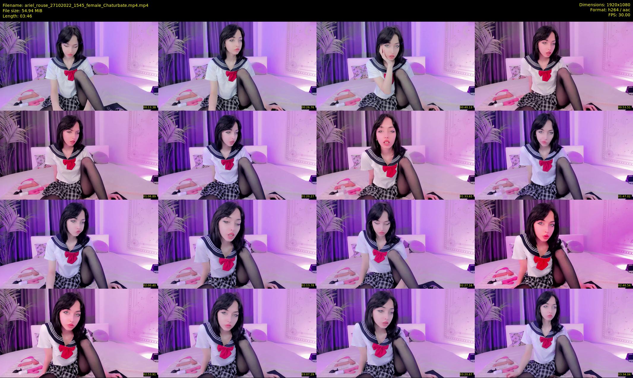 ariel_rouse — 4 minute Chaturbate female cam show recording, 1080p, Oct 27, 2022
