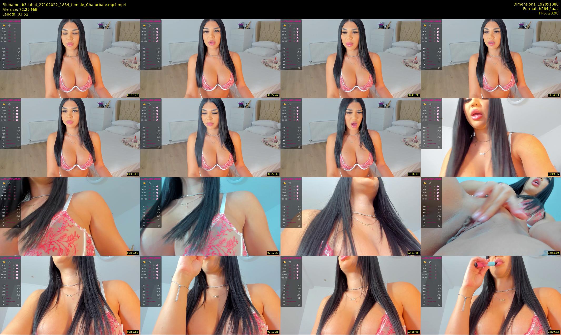 b3llahot — 4 minute Chaturbate female cam show recording, 1080p, Oct 27, 2022