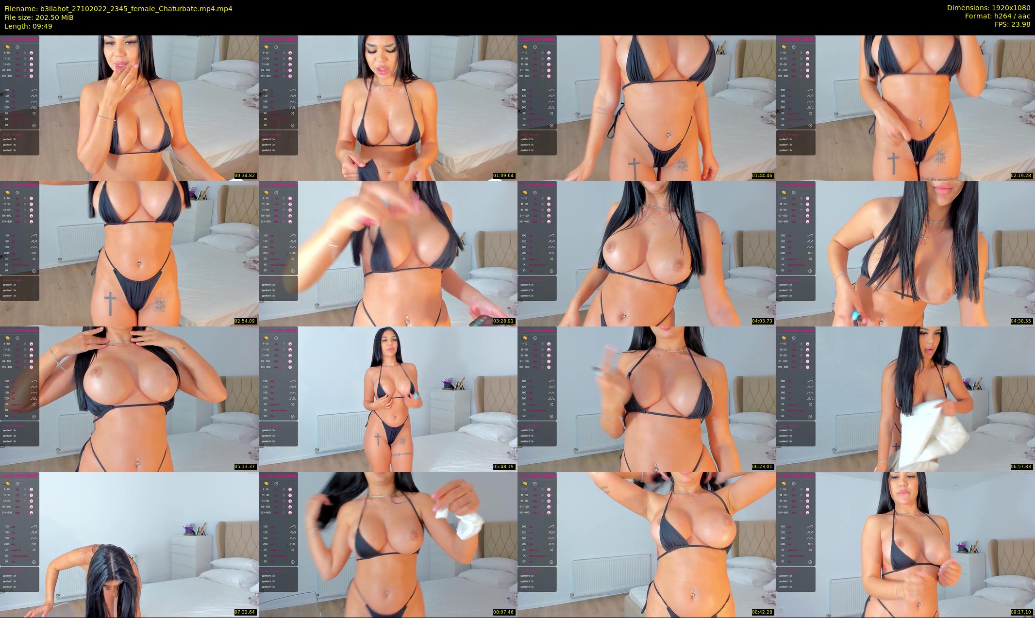 b3llahot — 10 minute Chaturbate female cam show recording, 1080p, Oct 27, 2022