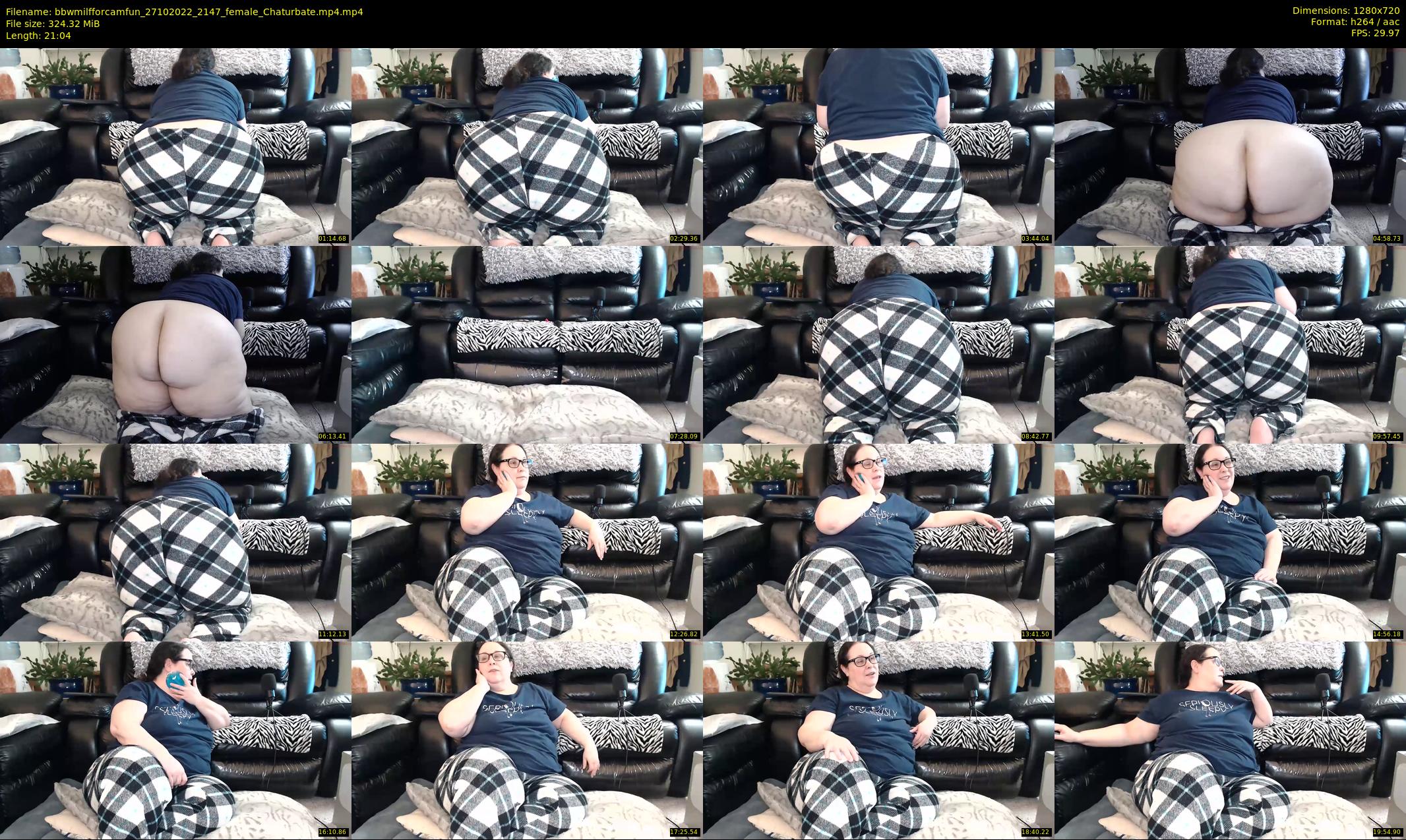bbwmilfforcamfun — 22 minute Chaturbate female cam show recording, 720p, Oct 27, 2022