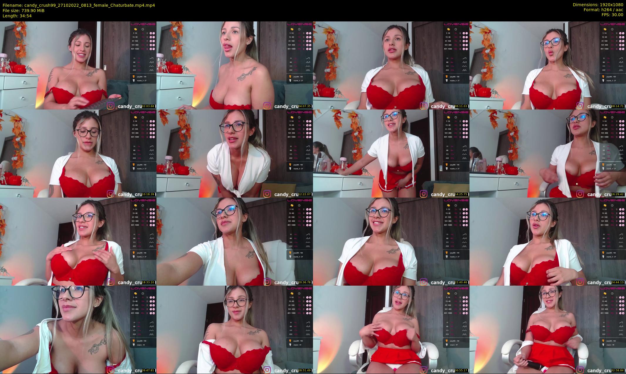 candy_crush99 — 35 minute Chaturbate female cam show recording, 1080p, Oct 27, 2022
