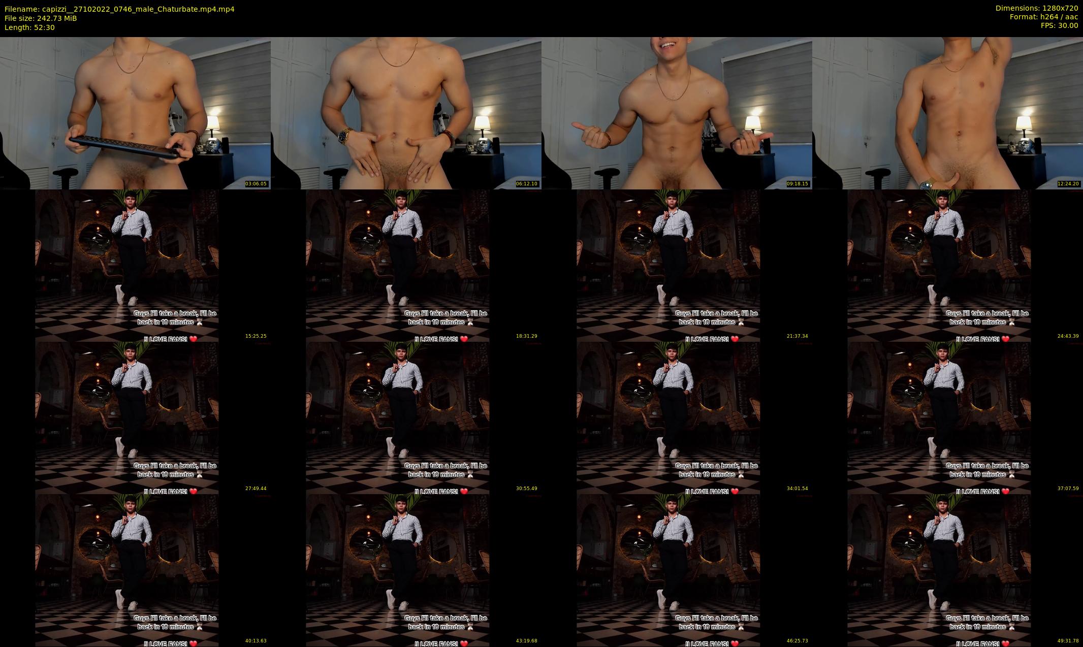 capizzi_ — 53 minute Chaturbate male cam show recording, 720p, Oct 27, 2022