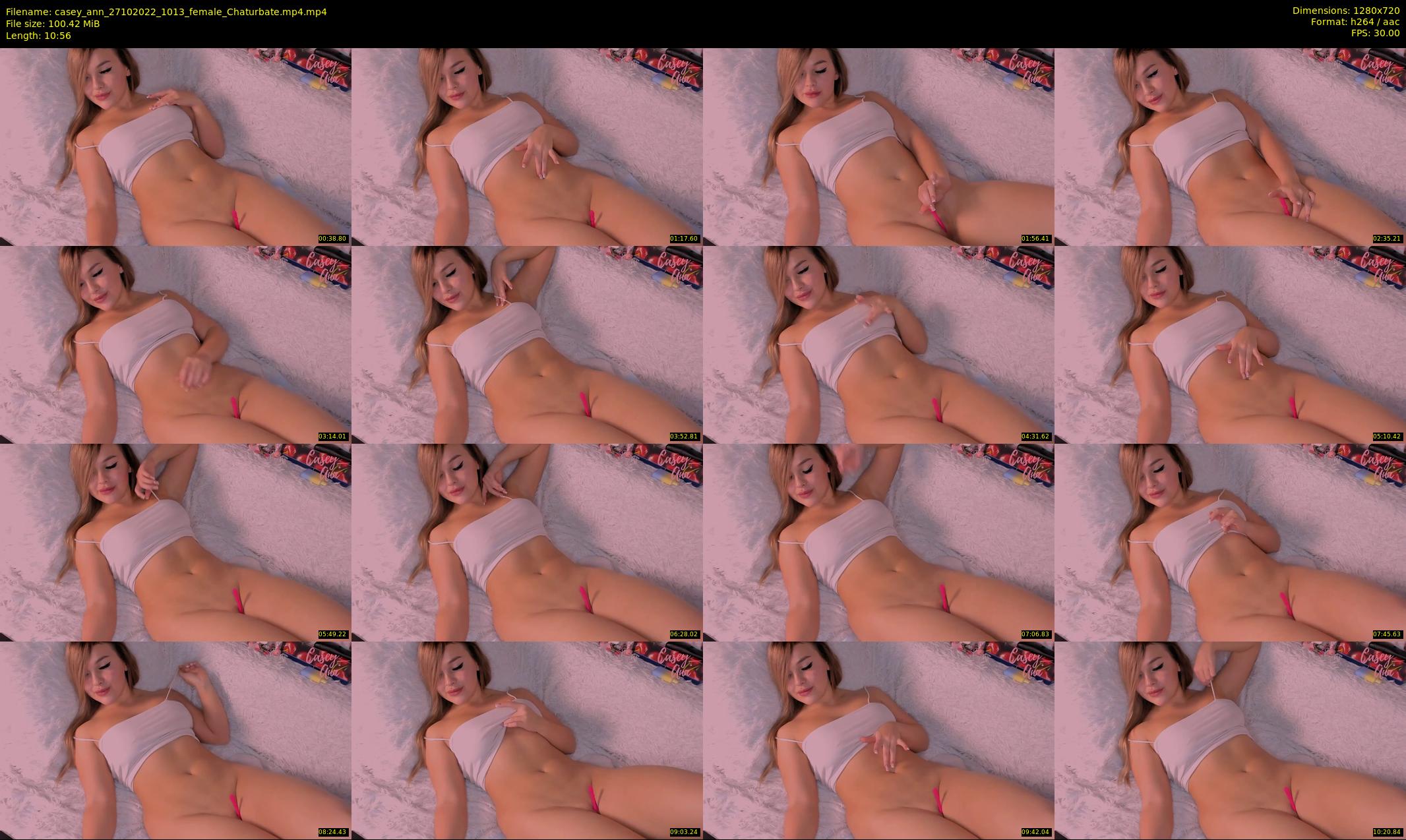 casey_ann — 11 minute Chaturbate female cam show recording, 720p, Oct 27, 2022