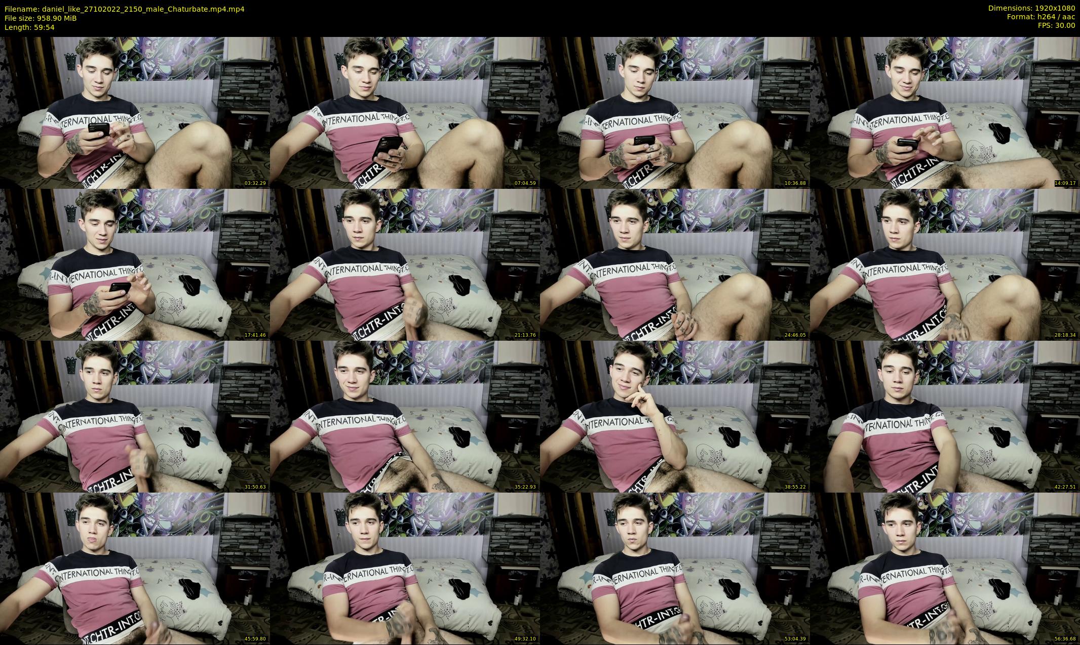 daniel_like — 60 minute Chaturbate male cam show recording, 1080p, Oct 27, 2022