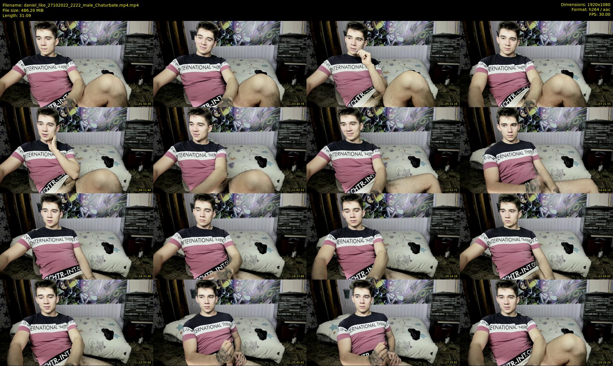 daniel_like — 32 minute Chaturbate male cam show recording, 1080p, Oct 27, 2022