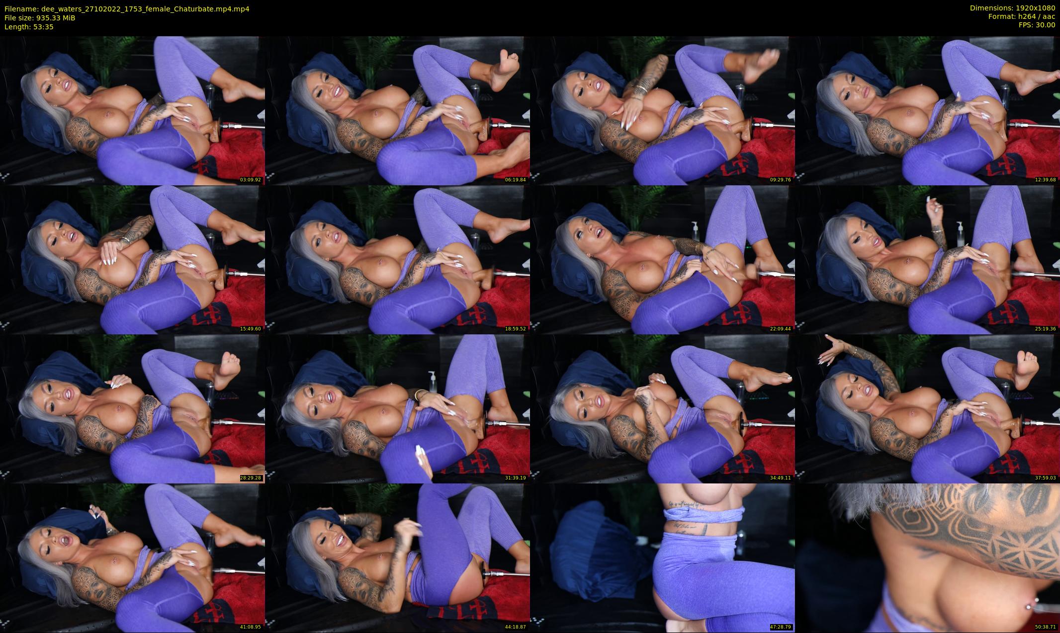 dee_waters — 54 minute Chaturbate female cam show recording, 1080p, Oct 27, 2022