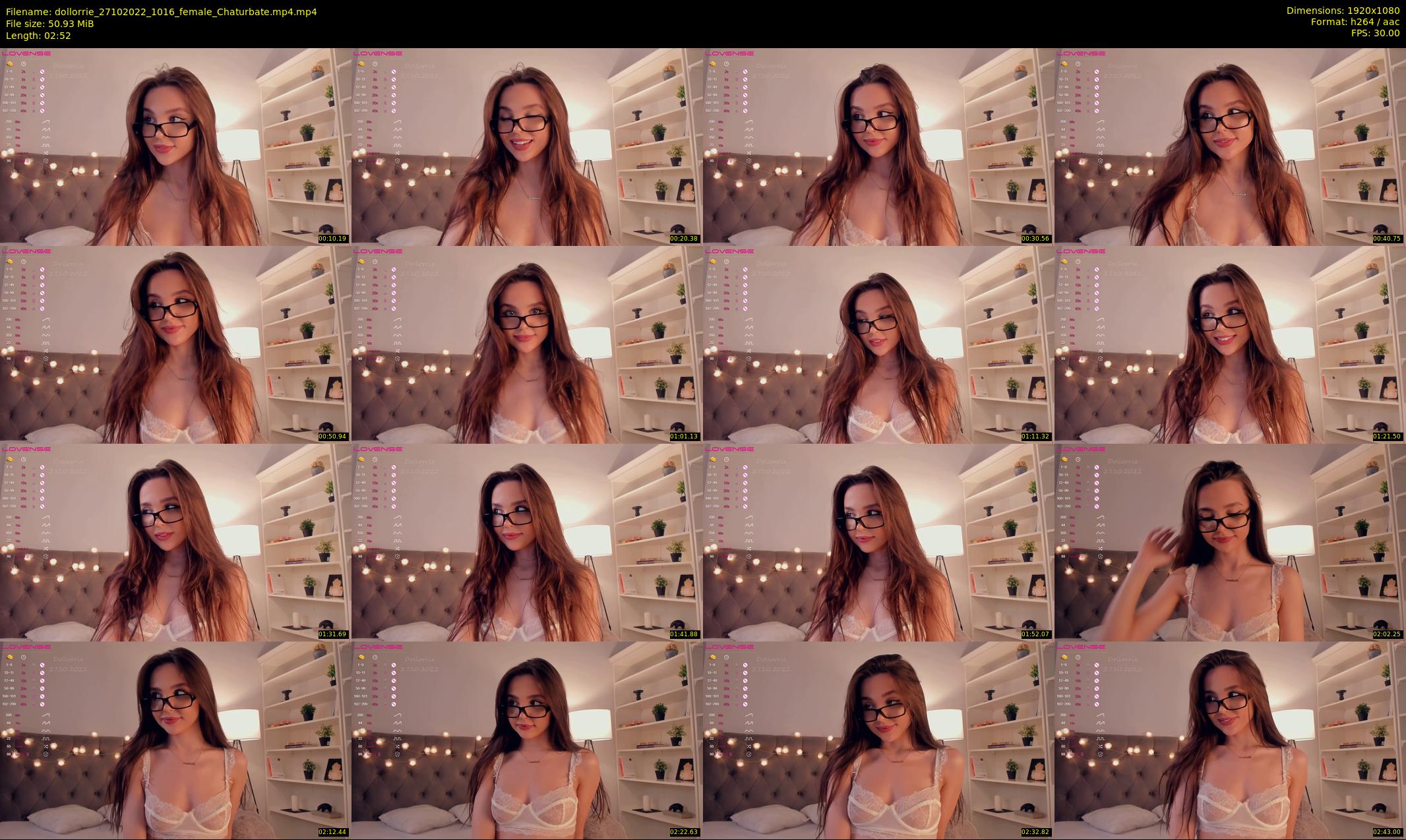 dollorrie — 3 minute Chaturbate couple cam show recording, 1080p, Oct 27, 2022