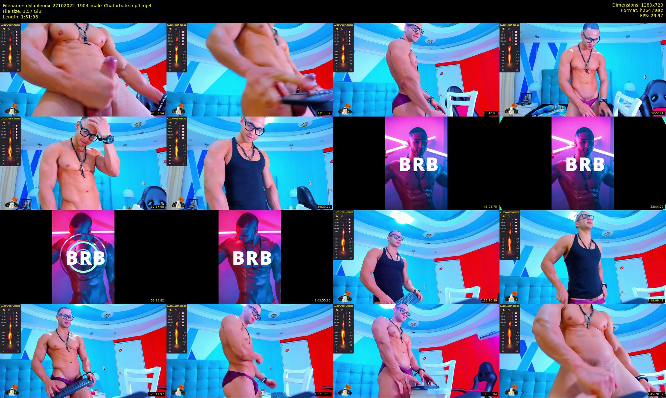 dylanlenox — 112 minute Chaturbate male cam show recording, 720p, Oct 27, 2022