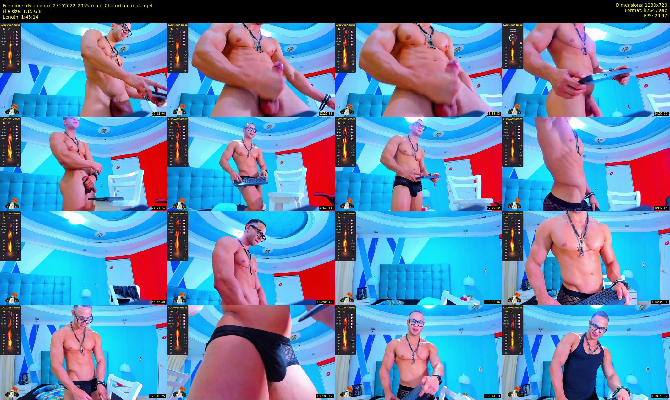 dylanlenox — 106 minute Chaturbate male cam show recording, 720p, Oct 27, 2022