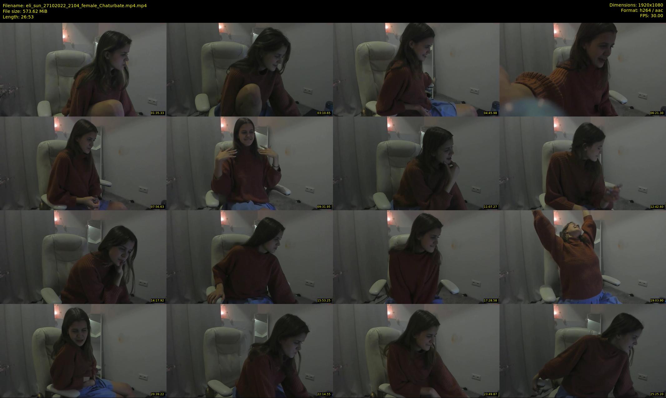 eli_sun — 27 minute Chaturbate female cam show recording, 1080p, Oct 27, 2022