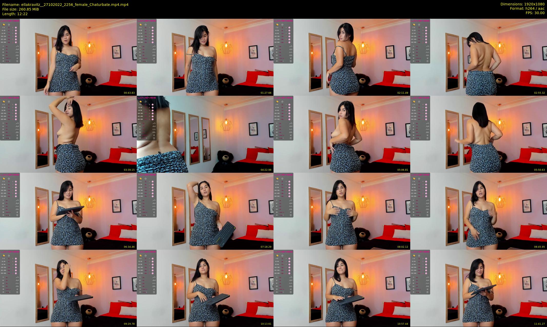 ellakravitz_ — 13 minute Chaturbate female cam show recording, 1080p, Oct 27, 2022