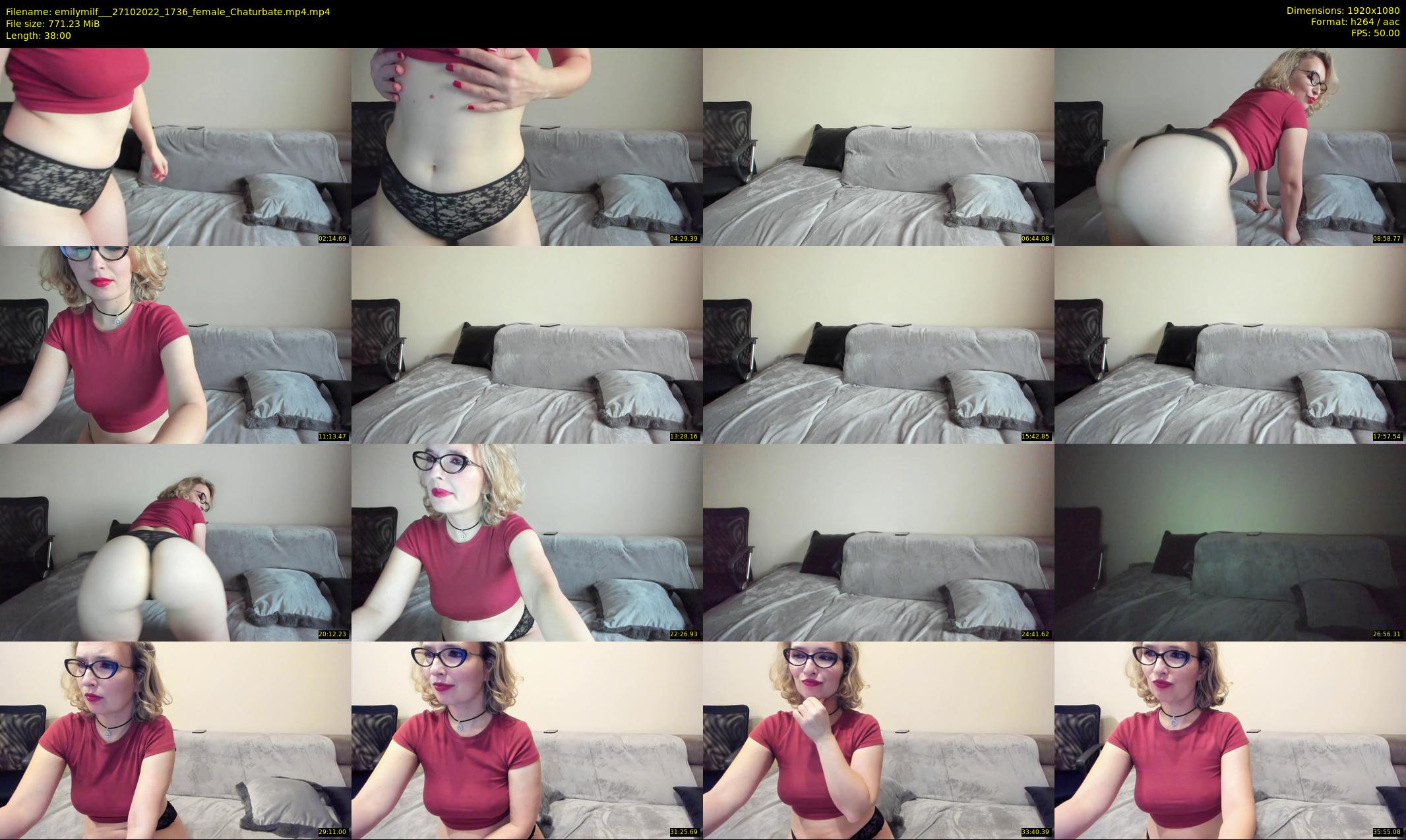 emilymilf__ — 38 minute Chaturbate female cam show recording, 1080p, Oct 27, 2022