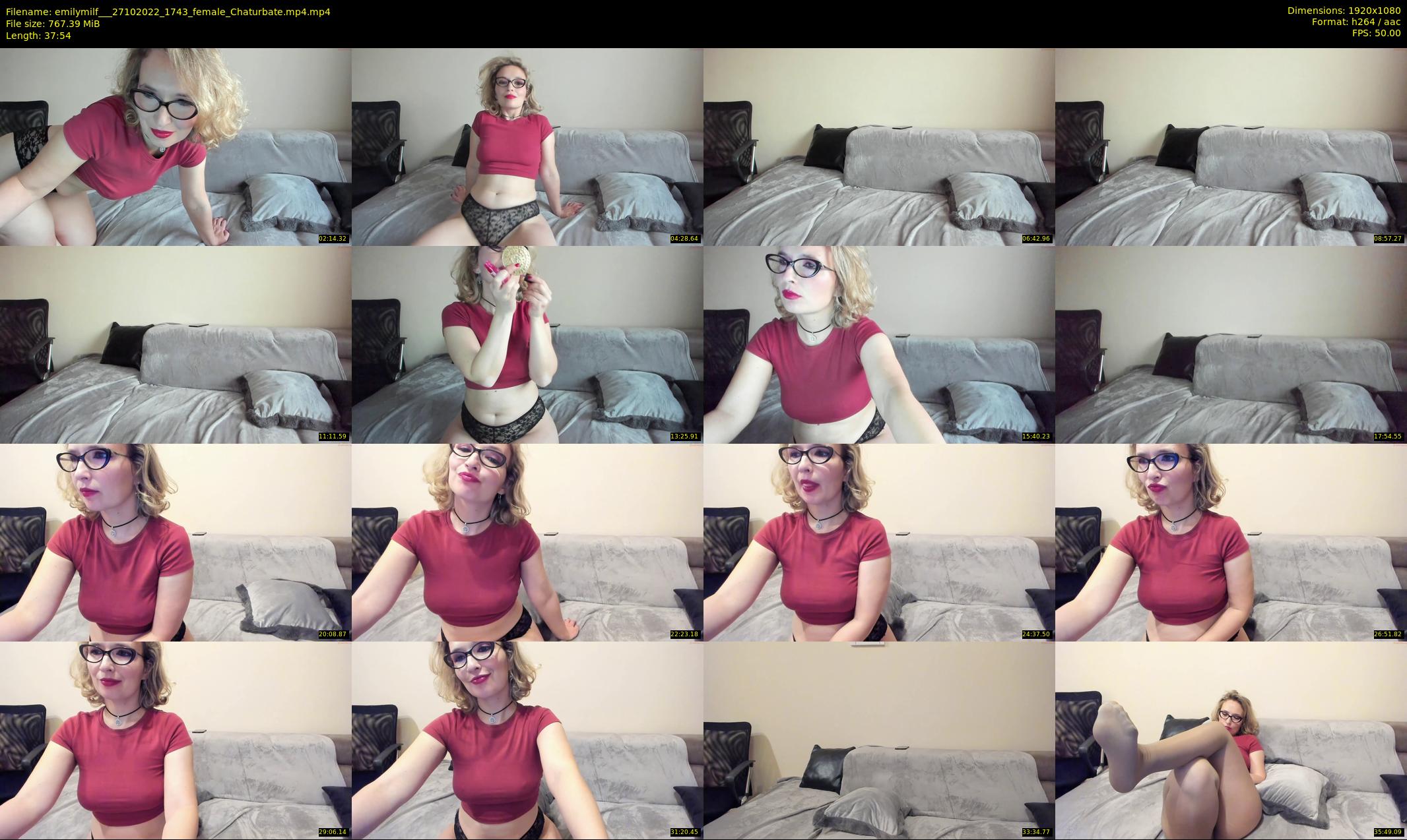 emilymilf__ — 38 minute Chaturbate female cam show recording, 1080p, Oct 27, 2022
