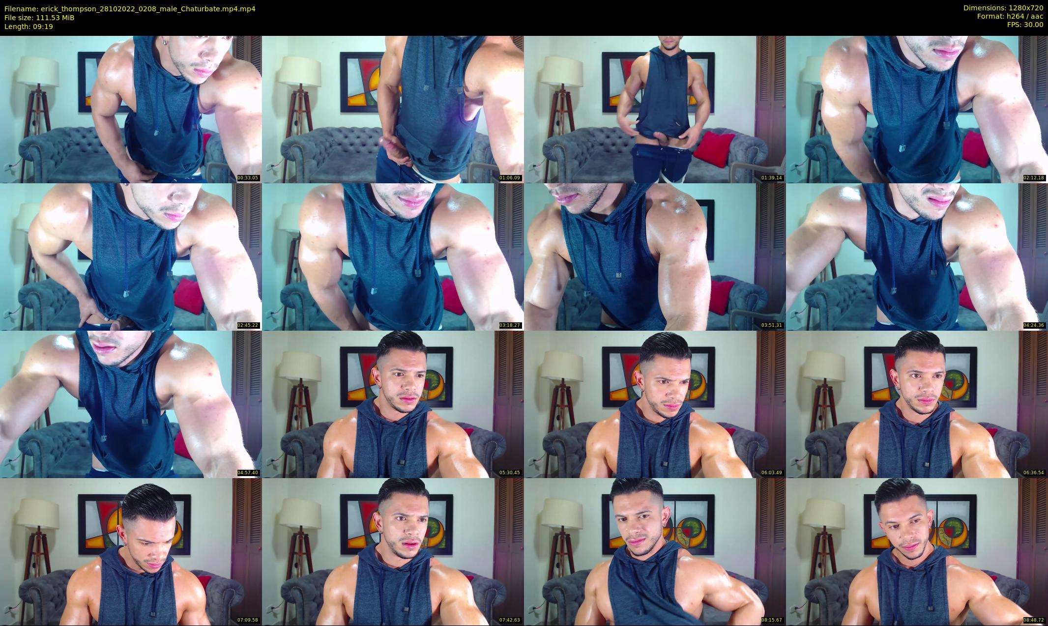 erick_thompson — 10 minute Chaturbate male cam show recording, 720p, Oct 28, 2022