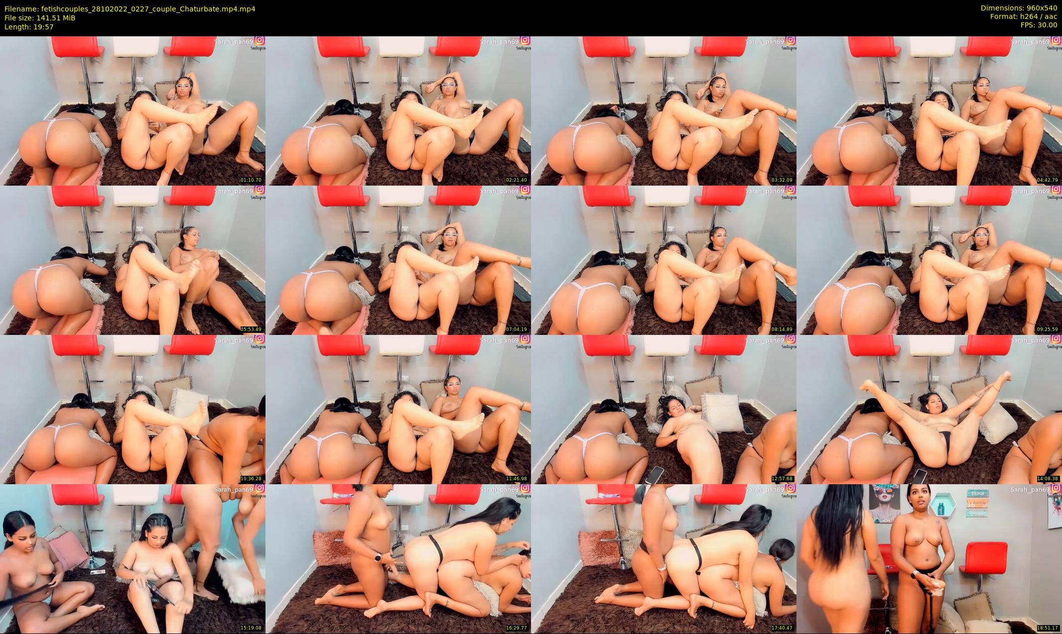 fetishcouples — 20 minute Chaturbate couple cam show recording, 480p, Oct 28, 2022