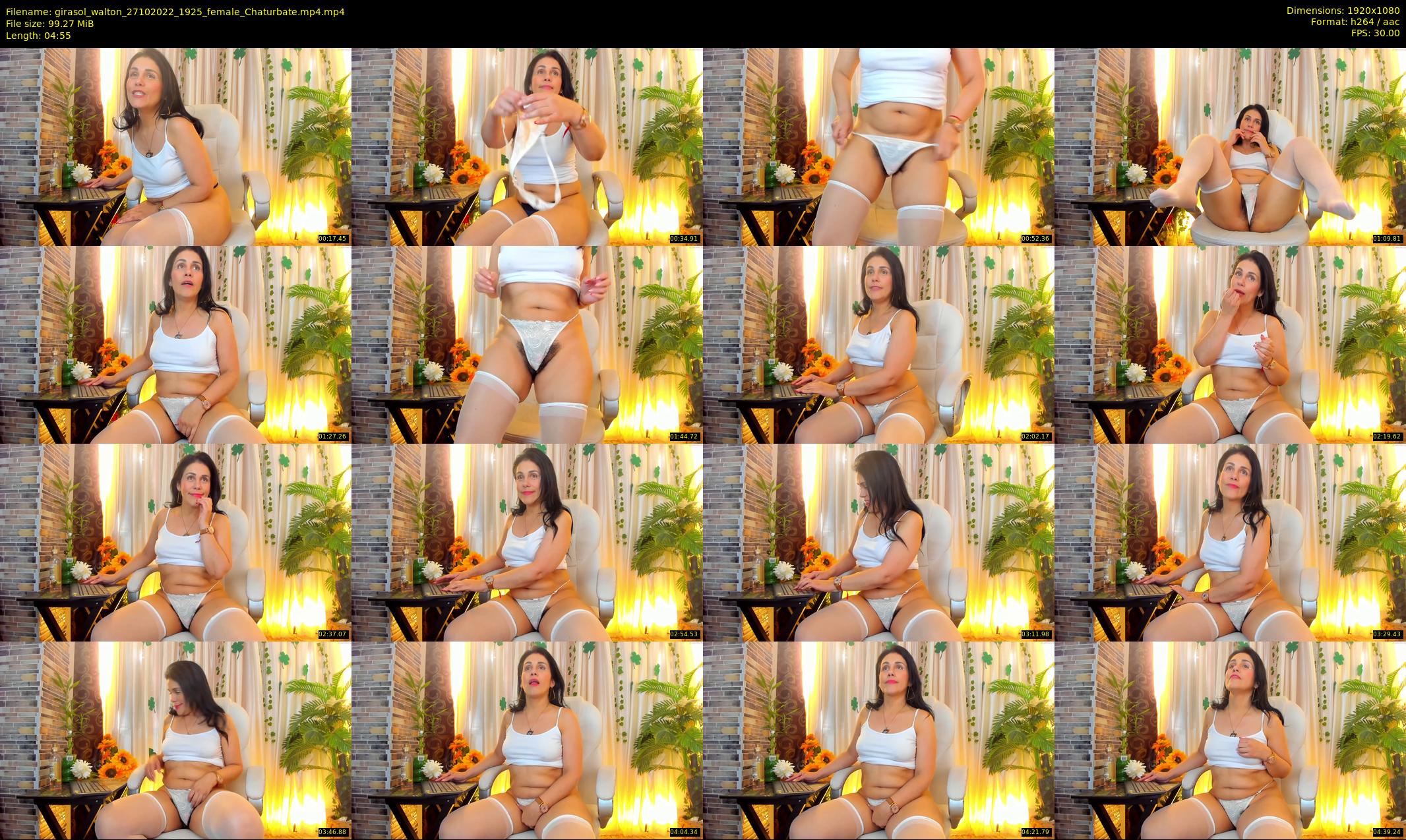 girasol_walton — 5 minute Chaturbate female cam show recording, 1080p, Oct 27, 2022