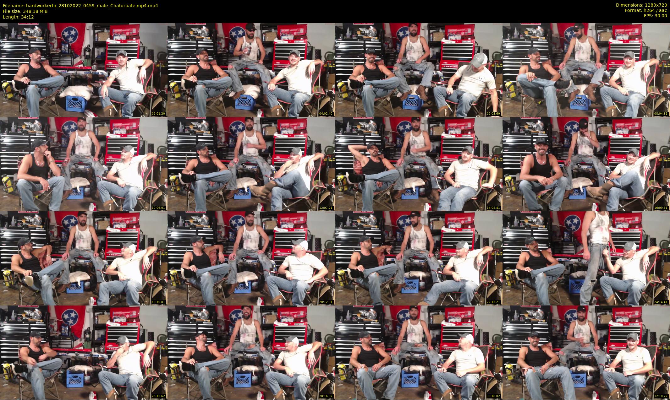 hardworkertn — 35 minute Chaturbate male cam show recording, 720p, Oct 28, 2022