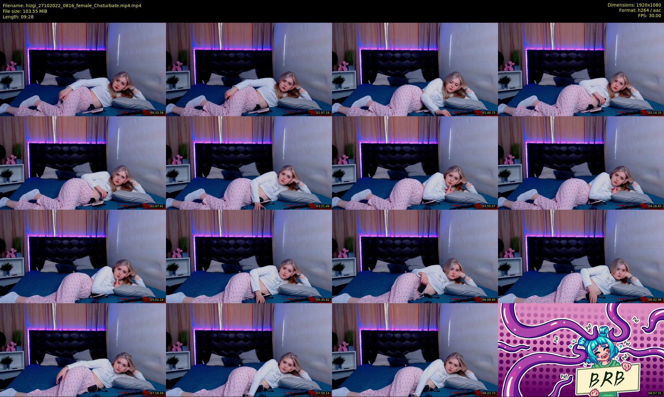 hizgi — 10 minute Chaturbate couple cam show recording, 1080p, Oct 27, 2022