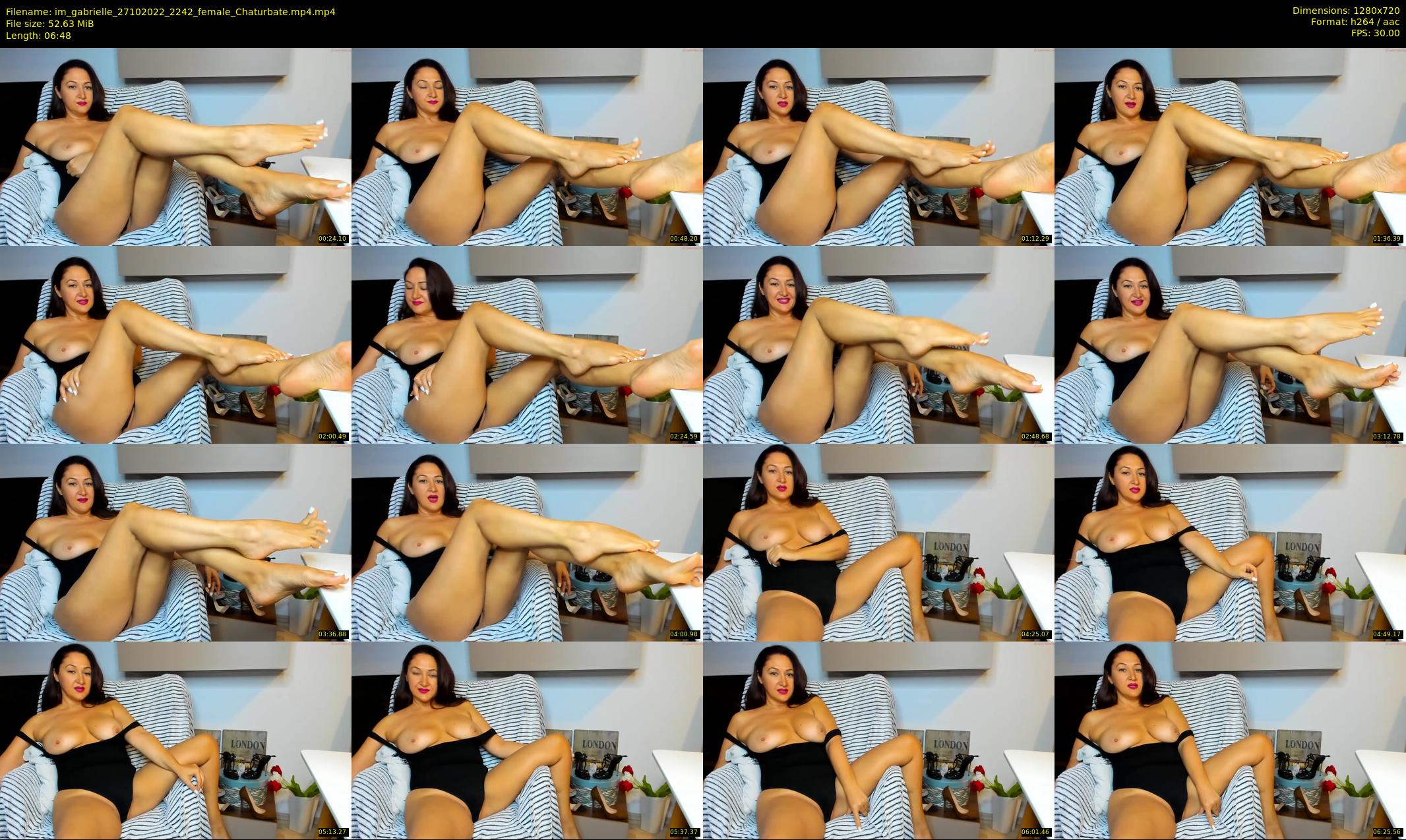 im_gabrielle — 7 minute Chaturbate female cam show recording, 720p, Oct 27, 2022