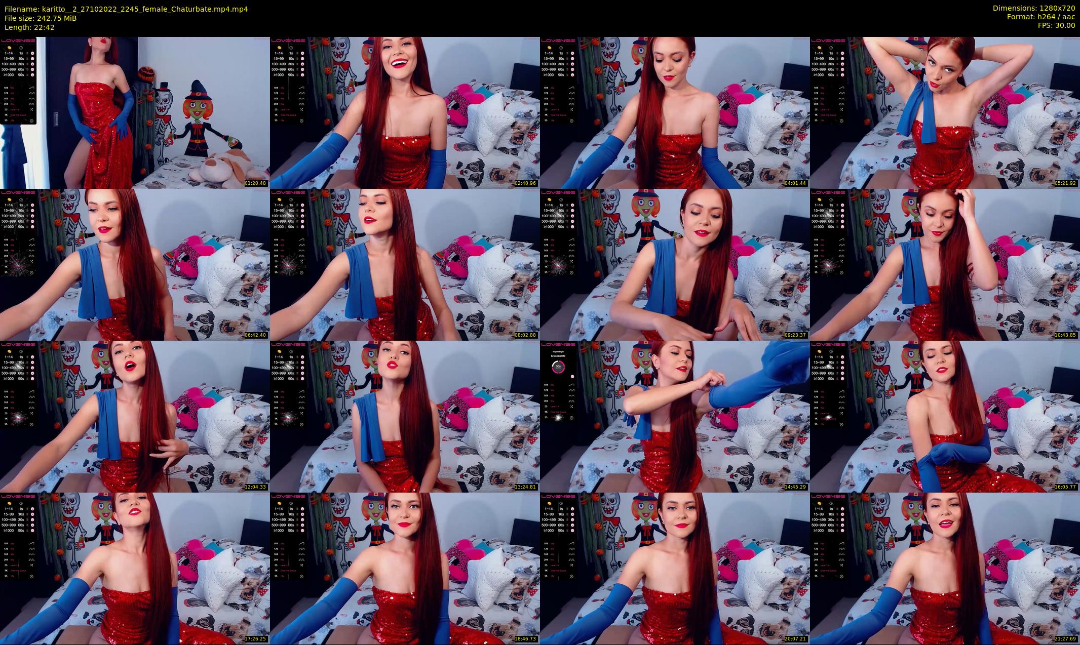 karitto__2 — 23 minute Chaturbate female cam show recording, 720p, Oct 27, 2022