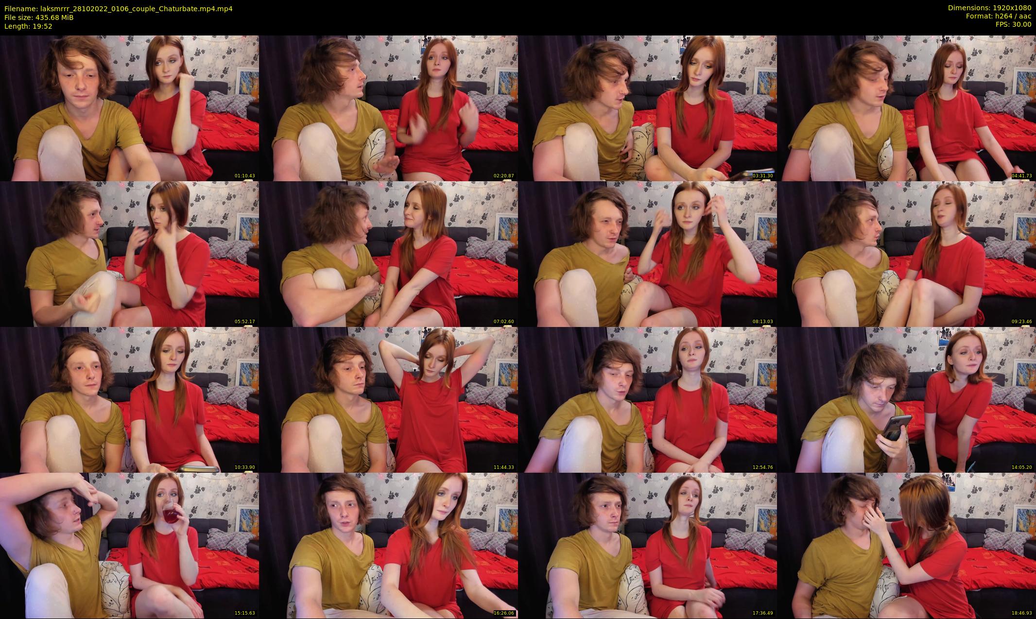 laksmrrr — 20 minute Chaturbate couple cam show recording, 1080p, Oct 28, 2022
