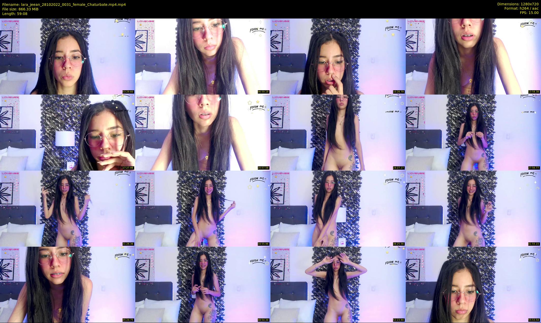 lara_jeean — 60 minute Chaturbate female cam show recording, 720p, Oct 28, 2022