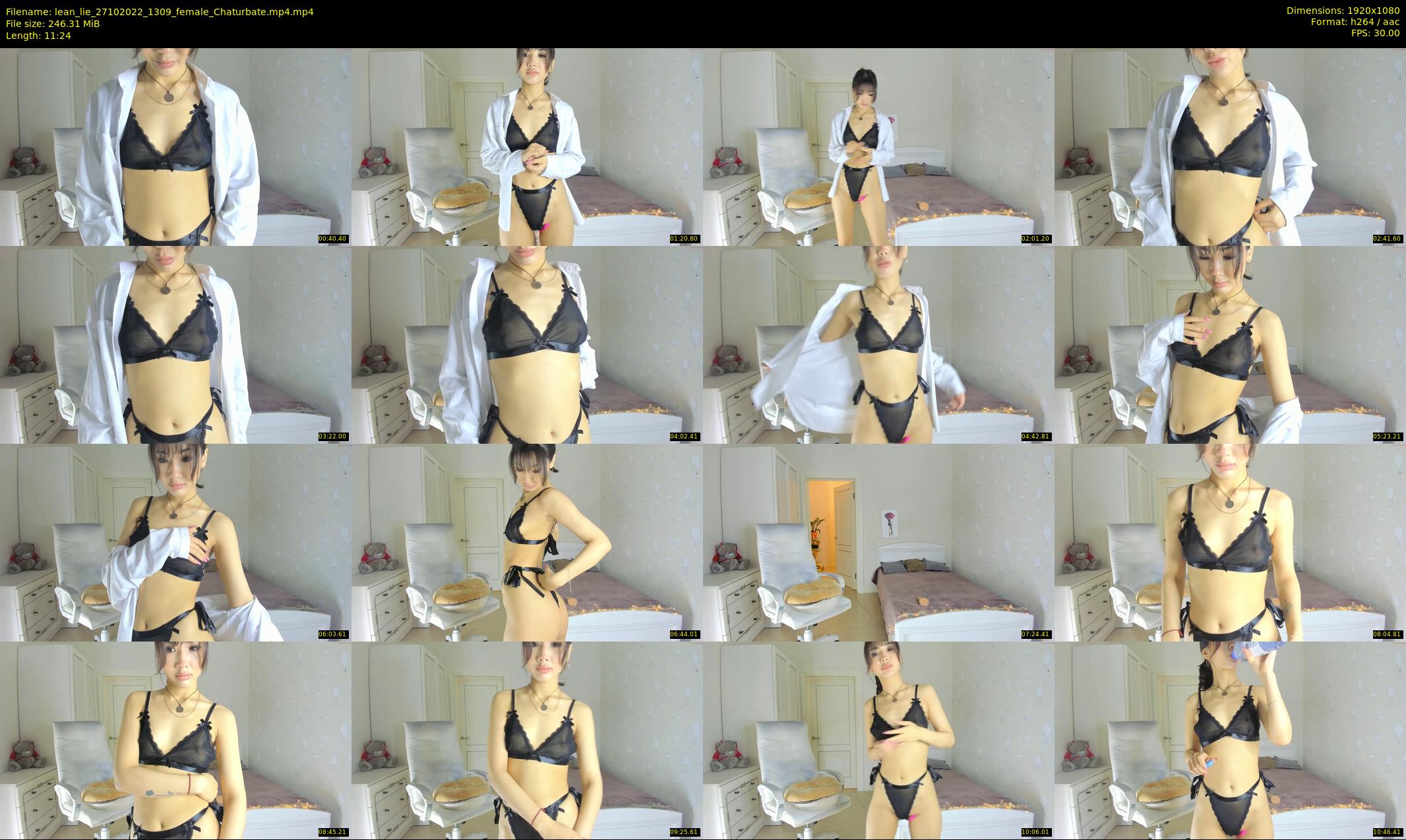 lean_lie — 12 minute Chaturbate female cam show recording, 1080p, Oct 27, 2022