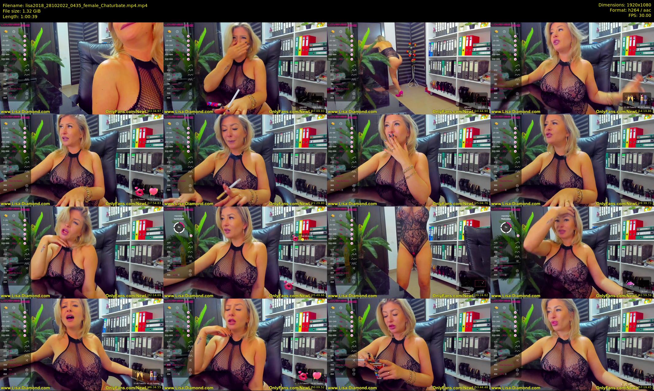 lisa2018 — 61 minute Chaturbate female cam show recording, 1080p, Oct 28, 2022