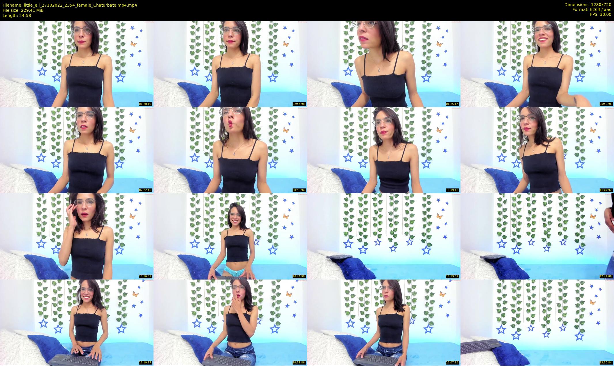 little_eli — 25 minute Chaturbate female cam show recording, 720p, Oct 27, 2022