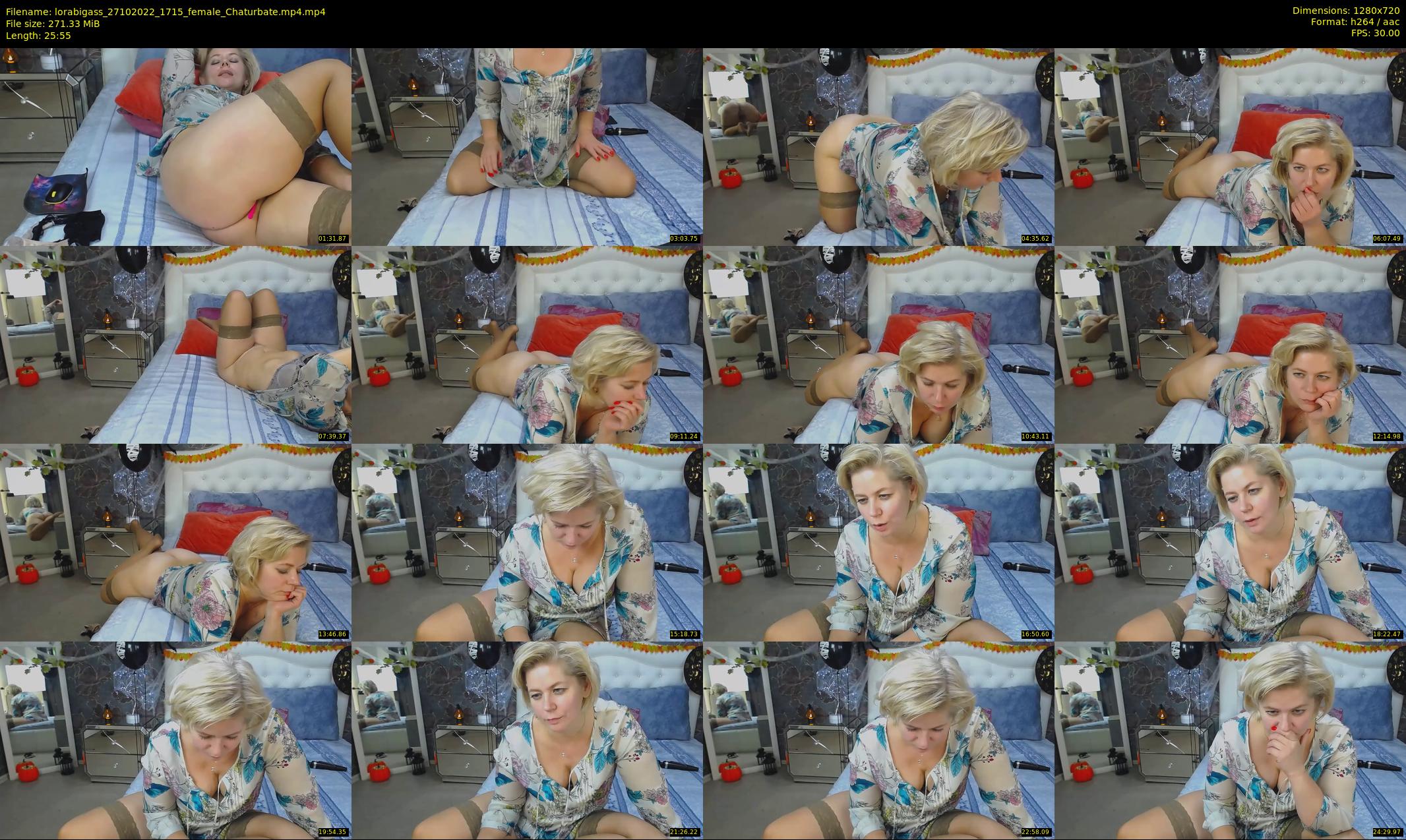 lorabigass — 26 minute Chaturbate female cam show recording, 720p, Oct 27, 2022