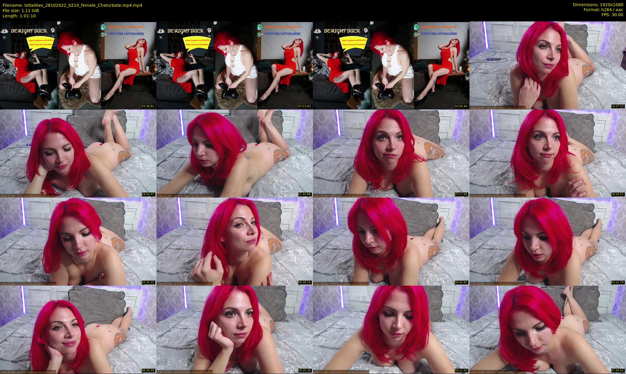 lottalikes — 62 minute Chaturbate female cam show recording, 1080p, Oct 28, 2022