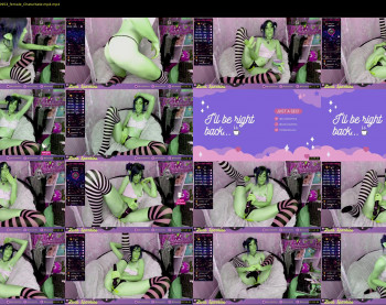 lunasparkles — 35 minute Chaturbate female cam show recording, 1080p, Oct 27, 2022