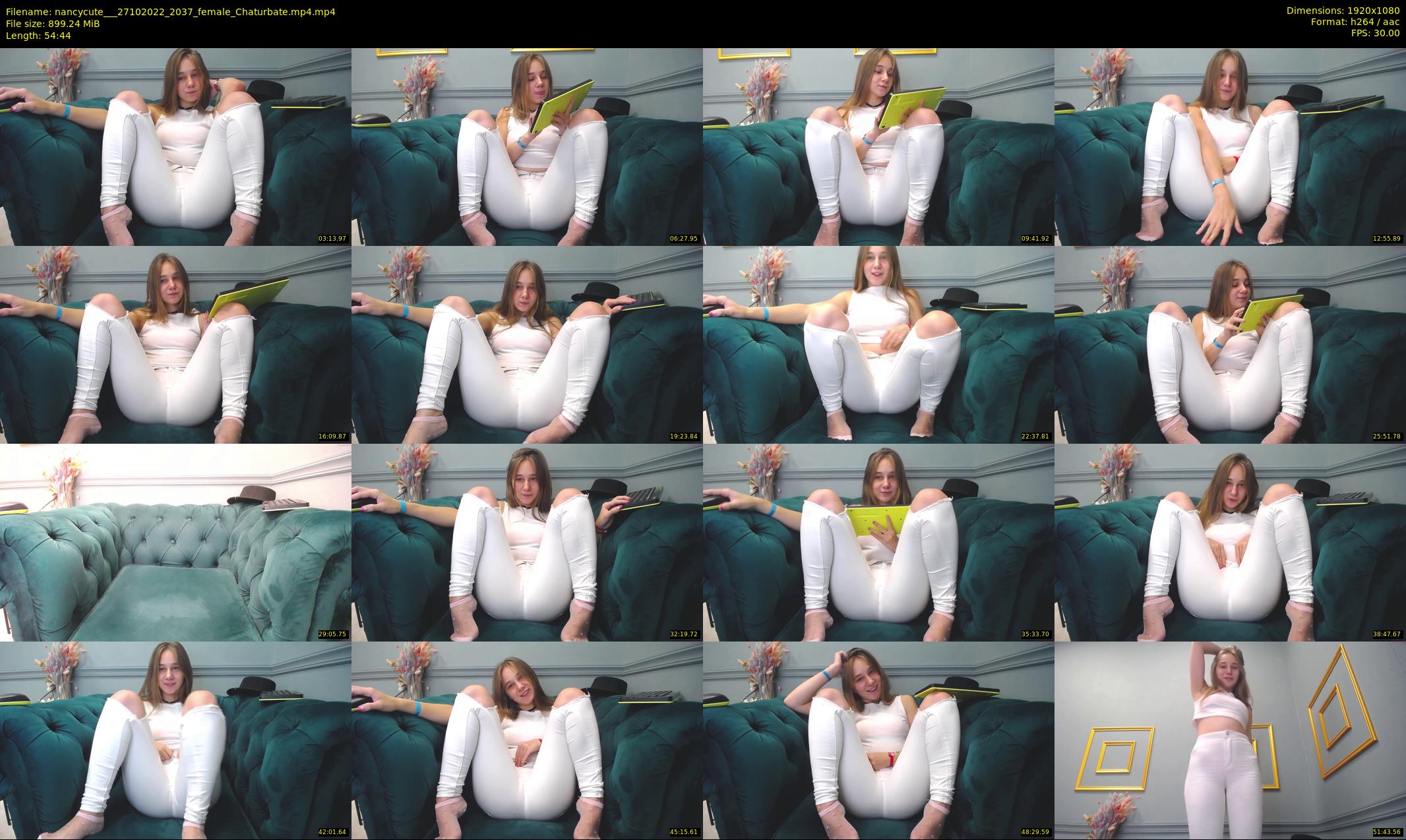 nancycute__ — 55 minute Chaturbate female cam show recording, 1080p, Oct 27, 2022