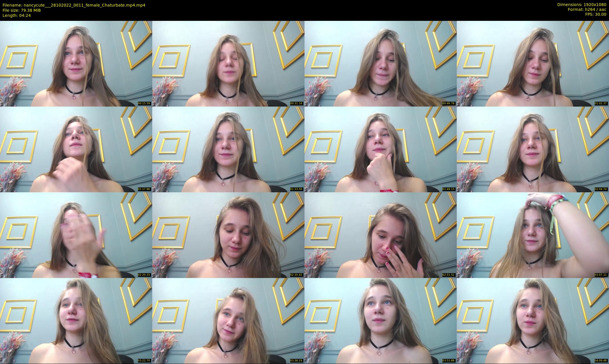 nancycute__ — 5 minute Chaturbate female cam show recording, 1080p, Oct 28, 2022
