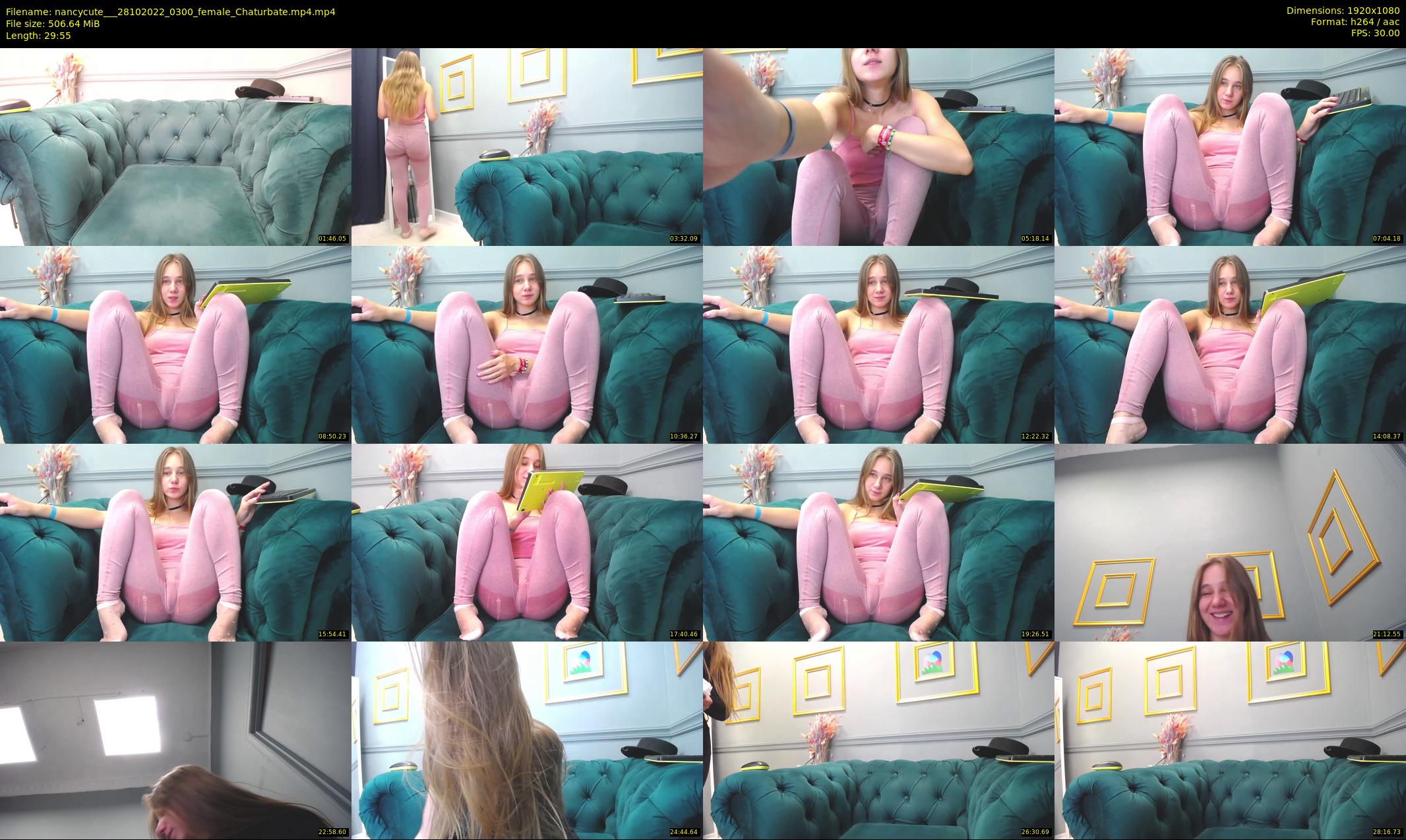 nancycute__ — 30 minute Chaturbate female cam show recording, 1080p, Oct 28, 2022