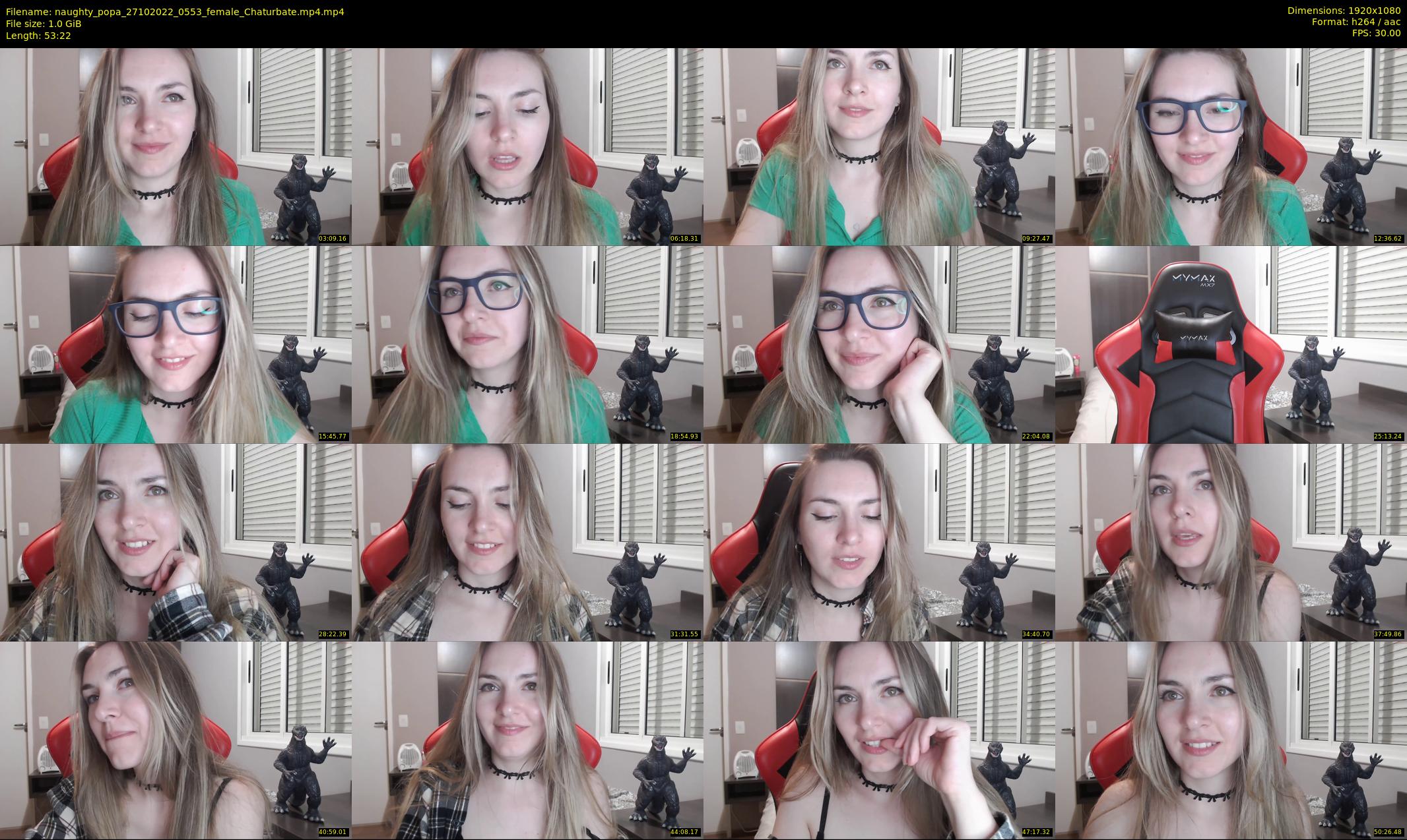 naughty_popa — 54 minute Chaturbate female cam show recording, 1080p, Oct 27, 2022