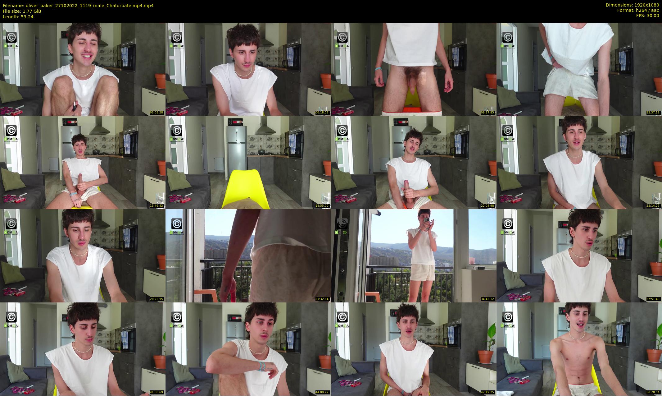 oliver_baker — 54 minute Chaturbate male cam show recording, 1080p, Oct 27, 2022