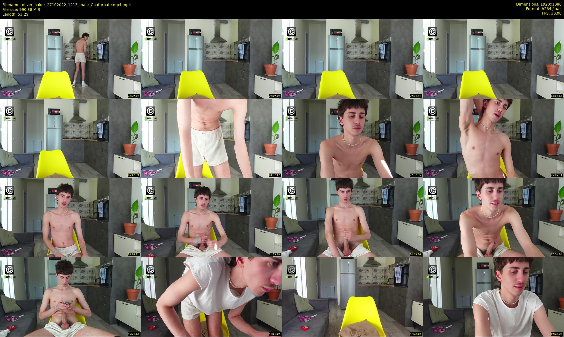 oliver_baker — 54 minute Chaturbate male cam show recording, 1080p, Oct 27, 2022