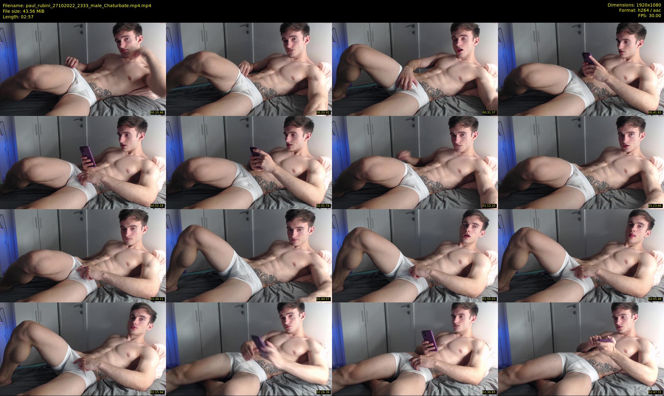 paul_rubini — 3 minute Chaturbate male cam show recording, 1080p, Oct 27, 2022