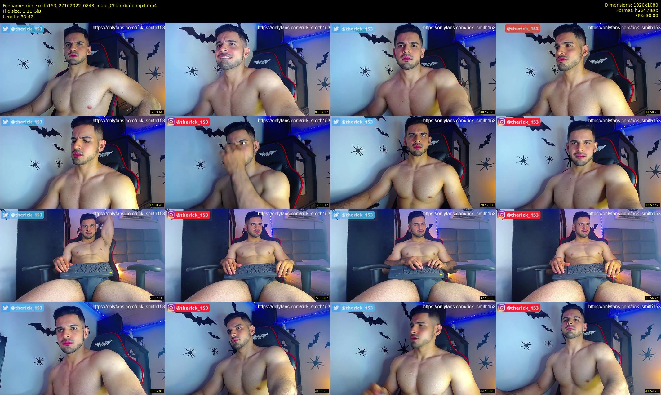rick_smith153 — 51 minute Chaturbate male cam show recording, 1080p, Oct 27, 2022