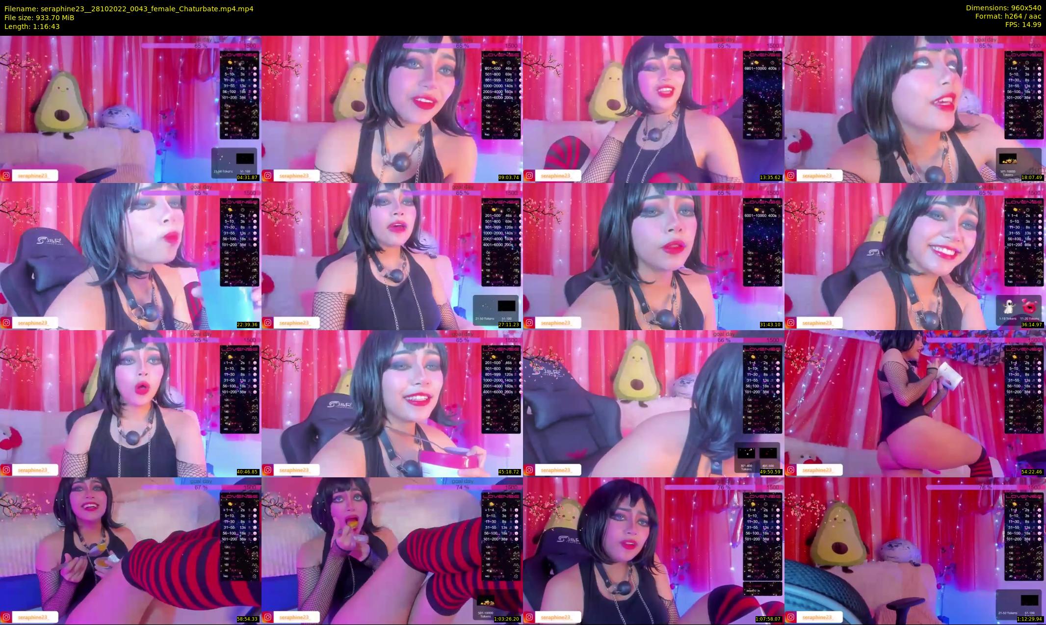 seraphine23_ — 77 minute Chaturbate female cam show recording, 480p, Oct 28, 2022