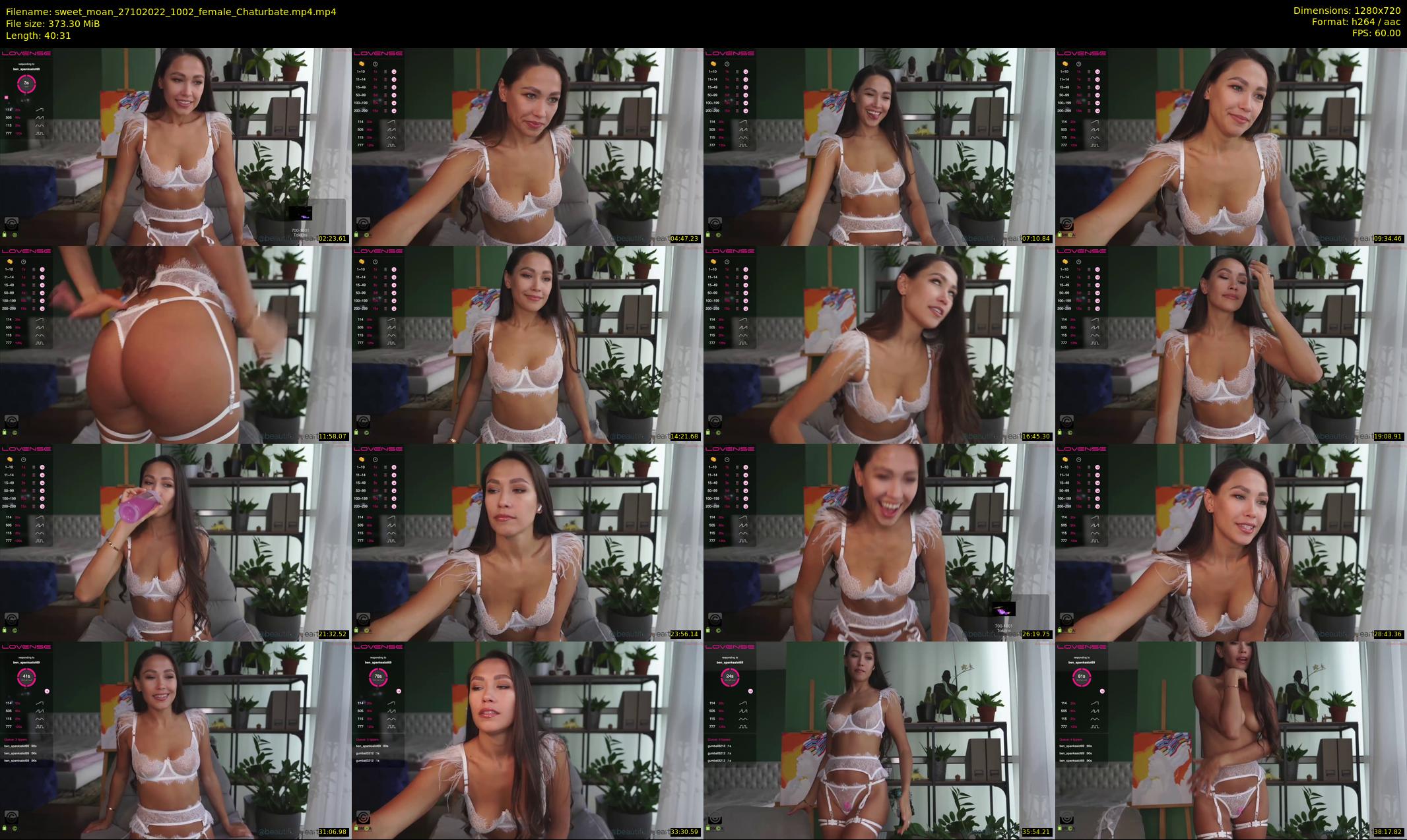 sweet_moan — 41 minute Chaturbate female cam show recording, 720p, Oct 27, 2022