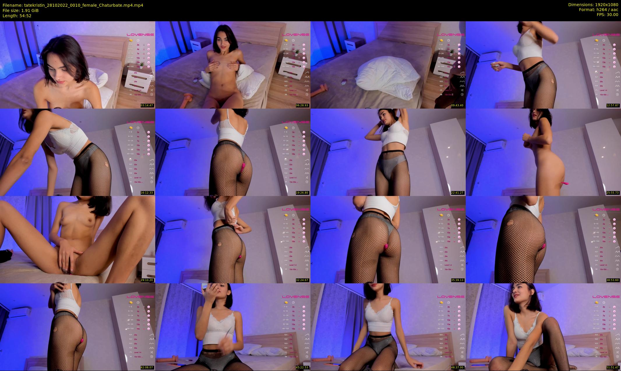 tatekristin — 55 minute Chaturbate female cam show recording, 1080p, Oct 28, 2022