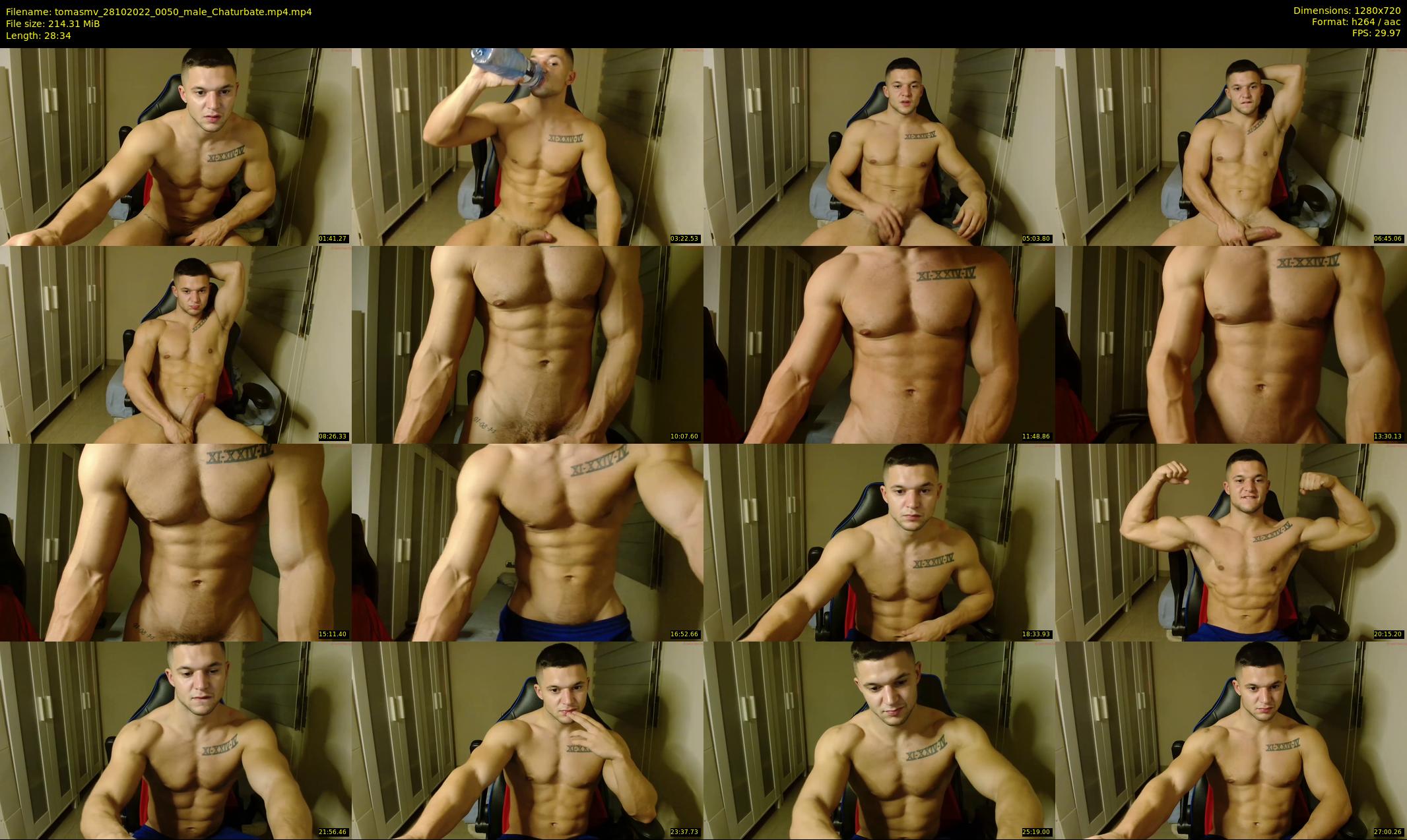 tomasmv — 29 minute Chaturbate male cam show recording, 720p, Oct 28, 2022
