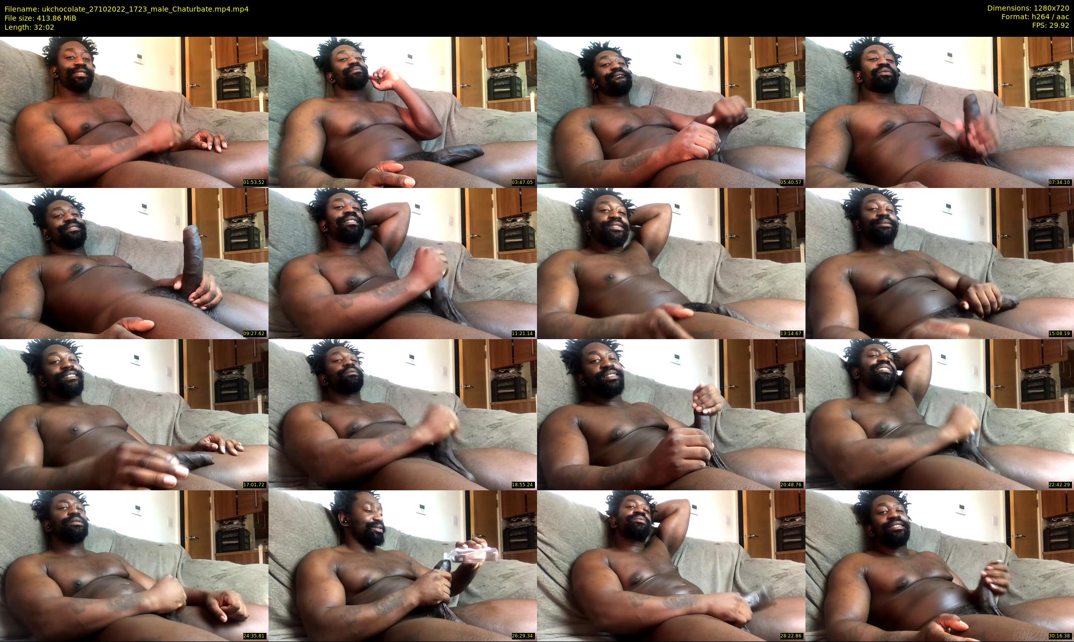 ukchocolate — 33 minute Chaturbate male cam show recording, 720p, Oct 27, 2022